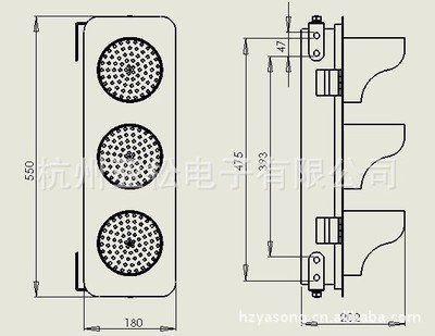 滑觸線指示燈HX-120型 天車、龍門吊專用安全指示設備詳解
